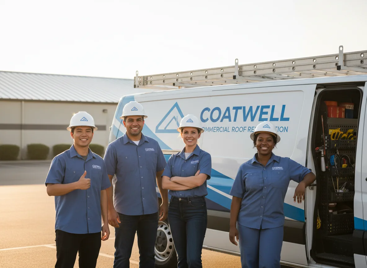 Commercial roof coating company in Verona, MS